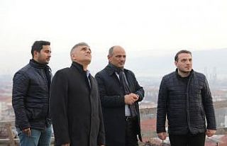 Başkan Söğüt, projeleri yerinde inceledi