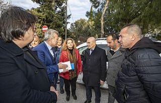 Başkan Soyer Urla’daki çalışmaları denetledi