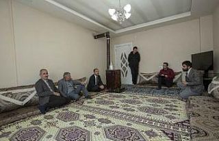 Başkan Vekili Aslan’dan şehit ailelerine ziyaret