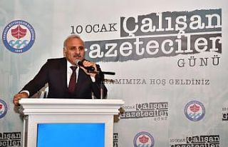 Başkan Zorluoğlu basın mensupları ile kahvaltıda...