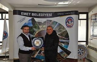 Başkanlar yarıyıl tatilinde Emet ilçesini tercih...