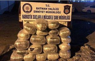 Batman’da bir yılda 2 ton uyuşturucu ele geçirildi