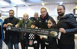 Beşiktaş, kupa maçı için Erzurum’a geldi