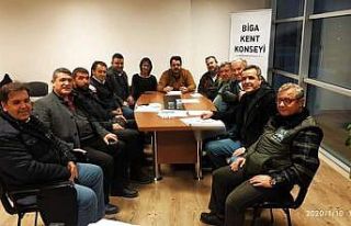 Biga Kent Konseyi 2020’ye hızlı başladı