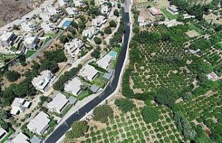 Bodrum Belediyesi köylünün yüzünü küldürdü