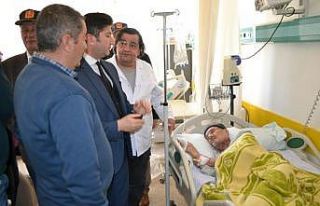 Bozyazı Kaymakamı Yalçın’dan Kore gazisine hastanede...