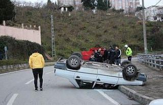 Bu araçtan burnu bile kanamadan çıktı