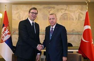 Cumhurbaşkanı Erdoğan, Sırbistan Cumhurbaşkanı...