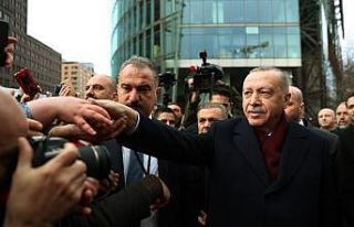 Cumhurbaşkanı Erdoğan’a Almanya’daki Türklerden...