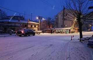 Dağ ilçeleri beyaza büründü
