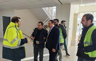 Daire Başkanı Oruç Elbeyli ilçesinde