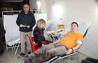 Devrekliler kan bağışı kampanyasında sıraya...