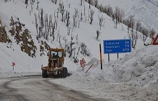 Ekiplerin karla mücadelesi sürüyor