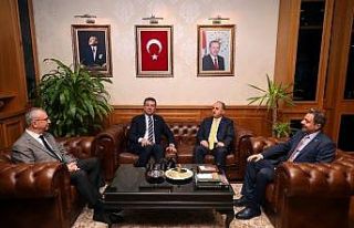 Ekrem İmamoğlu, Bağcılar Belediyesini ziyaret...