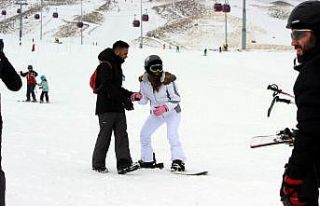 Erciyes’te sömestir tatili dolu dolu geçiyor