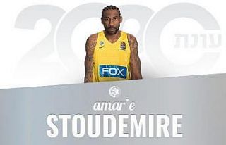 Eski NBA yıldızı Amar’e Stoudemire, Maccabi’de