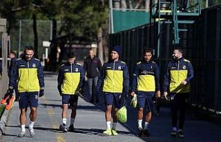 Fenerbahçe pas çalıştı