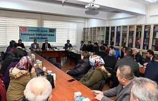 Gümüşhane’de mahalle toplantıları devam ediyor