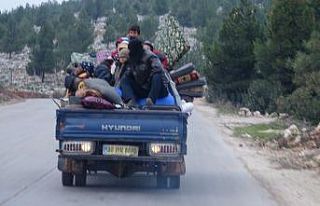 Halep’ten yoğun göç dalgası