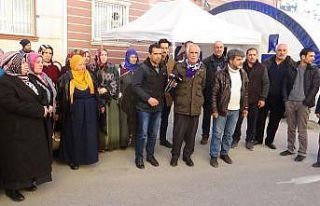 HDP önündeki ailelerden Elazığ’a yardım çağrısı:...