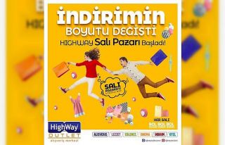 Highway’de Salı pazarı başladı