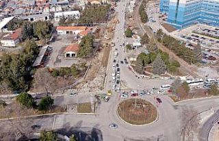 Isparta Karayolları Kavşağı’na belediye neşteri