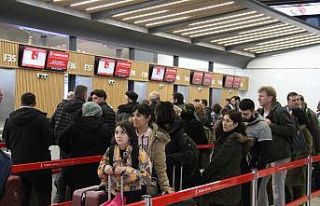 İstanbul Havalimanı’nda yarıyıl tatili yoğunluğu