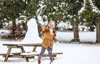 Kar keyfi yaşamak isteyen Denizlililer soluğu Bağbaşı...