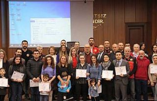 Kartal’da kreş velilerine afet ve ilk yardım sertifikaları...