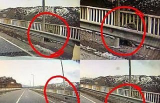 Kayıp Gülistan’ın olay günü köprüde görüntüsü...