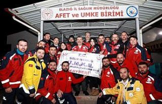 Kayseri Sağlık Ekibi Deprem Bölgesinde Canlara...