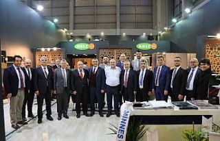 KAYSO İMOB’a Katılan Kayserili Firmaları Ziyaret...