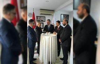 KGK’nın ’10 Ocak Resepsiyonu’na ziyaretçi...