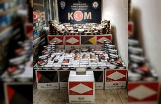 KOM ve Yunus Timlerinden şok ’kaçak tütün’...