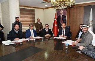 Kuveytli hayırseverler Şanlıurfa’da okul onaracak