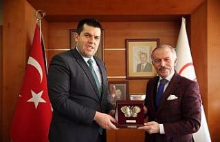 Kuzey Makedonya Devlet Bakanı’ndan Başkan Aydıner’e...