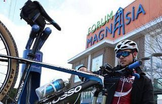 Manisa’da ilk bisiklet bakım istasyonu açıldı