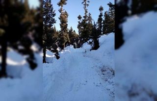 Mersin’de heyelandan kapanan yollar açıldı