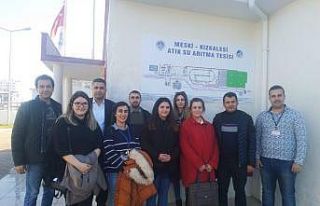 MEÜ Çevre Mühendisliği öğrencileri Kızkalesi...