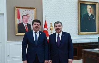 Milletvekili Tutdere, Sağlık Bakanı Koca ile bir...