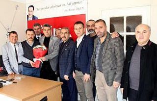 Muhtarlar 10 Ocak’ta gazetecileri unutmadı