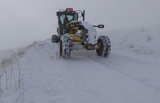 Muş’ta 95 köy yolu ulaşıma kapandı