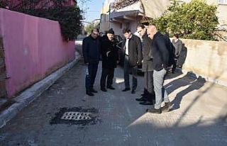 Nazilli’de yol hamlesi devam ediyor