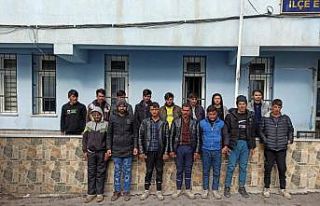 Niğde’de 15 düzensiz göçmen yakalandı