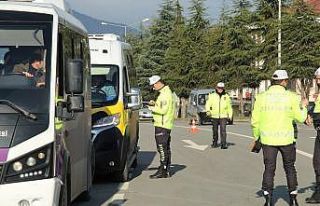 Ordu’da trafik kurallarına uymayan sürücülere...