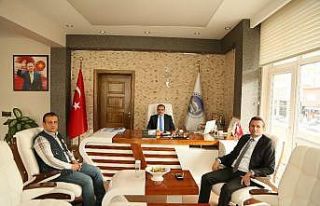 Orman Bölge Müdüründen Başkan Cabbar’a ziyaret