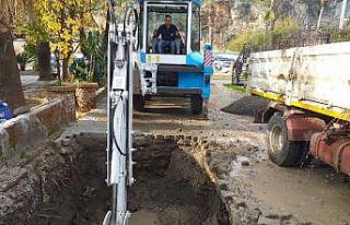 Ortaca yeraltı çöp konteyneri sistemine geçti