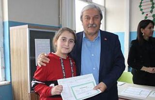 Osmaneli’nde de öğrenciler yarı yıl tatiline...