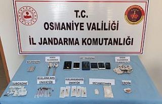 Osmaniye’de uyuşturucu operasyonuna 2 tutuklama