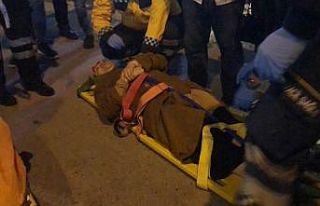 Otomobilin çarptığı kadın kısa süreli hafıza...